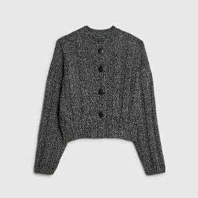 Black Knitted Cardigan