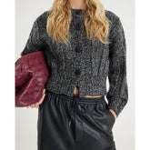 Black Knitted Cardigan