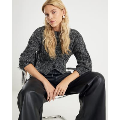 Black Knitted Cardigan