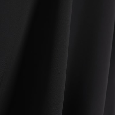 Black Long Sleeve Batwing Top