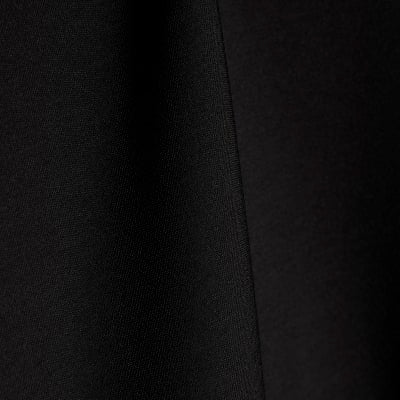 Black Long Sleeve Batwing Top