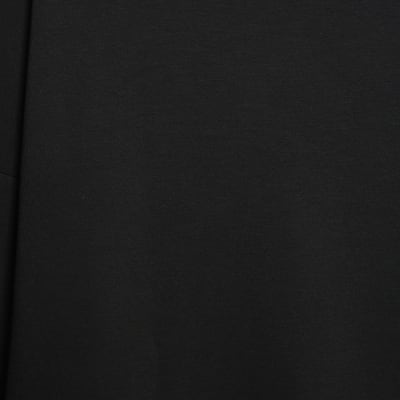 Black Long Sleeve High Neck Neoprene Top