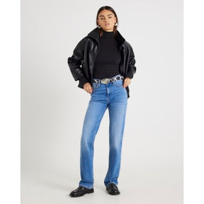 Black Long Sleeve Roll Neck Top