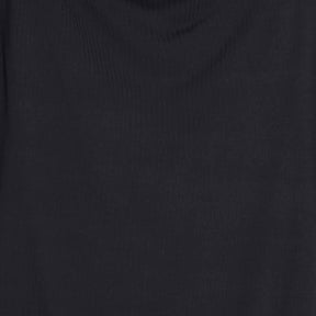 Black Long Sleeve Square Neck Bodysuit