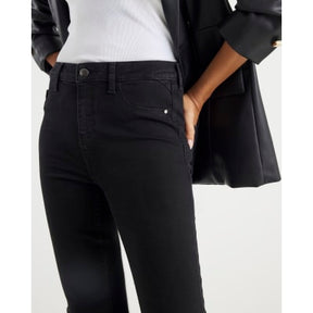 Black Mid Rise Sculpt Skinny Jeans