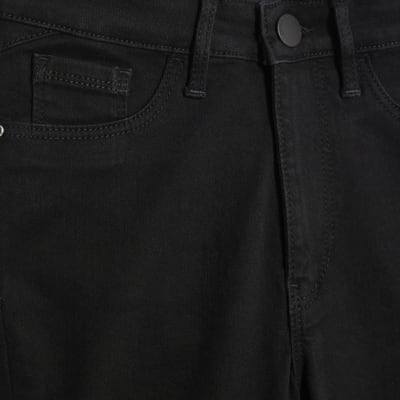 Black Molly Mid Rise Sculpt Skinny Jeans