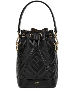 Black Mon Tresor Mini Bucket Bag