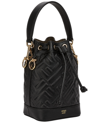 Black Mon Tresor Mini Bucket Bag