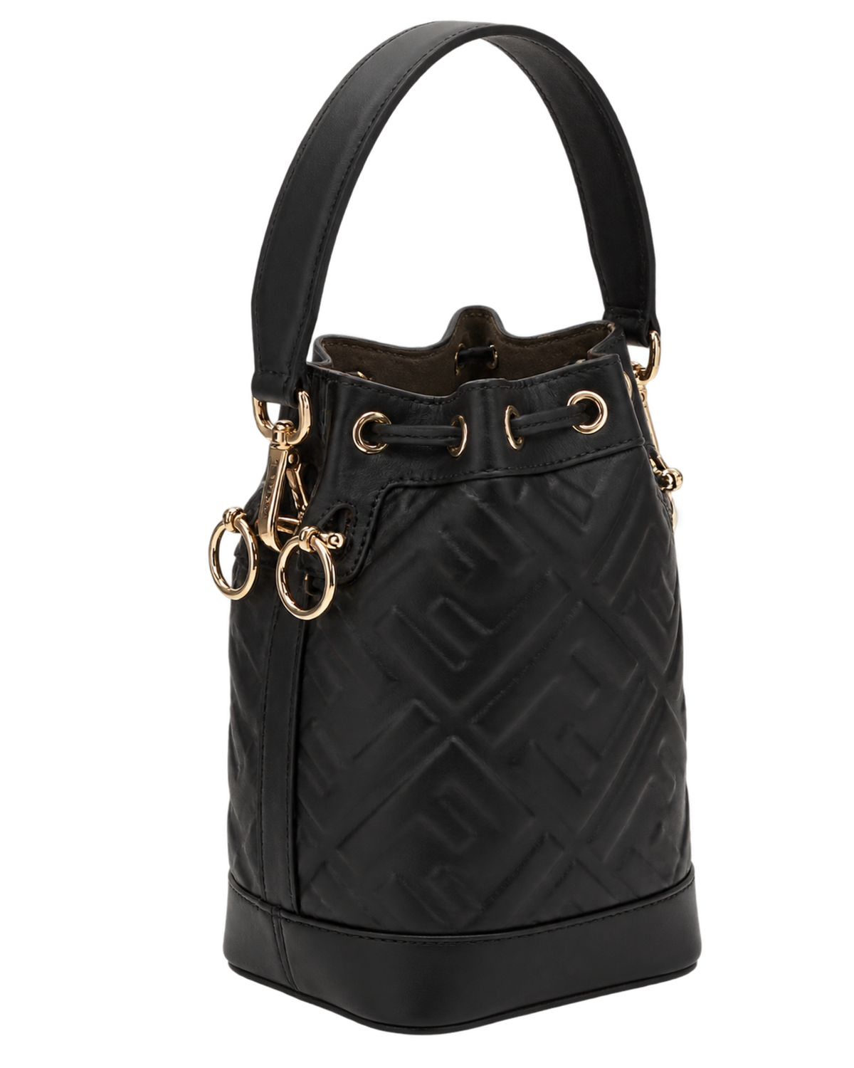 Black Mon Tresor Mini Bucket Bag