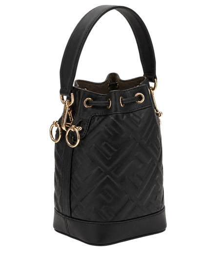 Black Mon Tresor Mini Bucket Bag