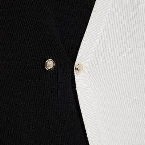 Black Monochrome Maxi Jumper Dress