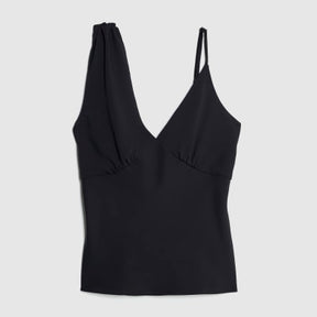Black One Shoulder Top