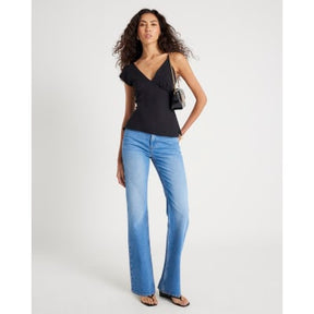 Black One Shoulder Top