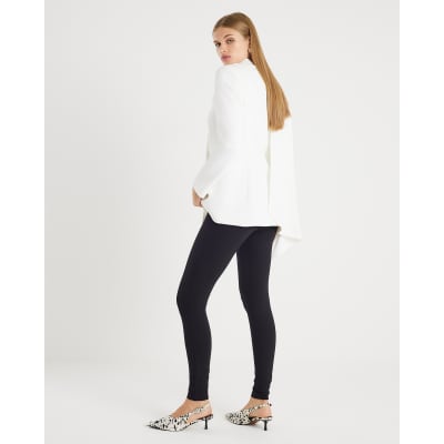 Black Ponte Leggings