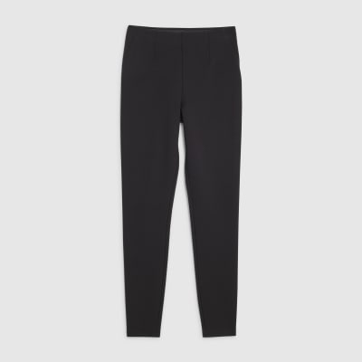 Black Ponte Leggings