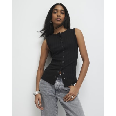 Black Popper Tank Top
