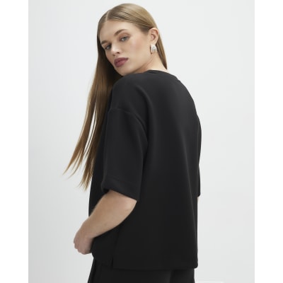 Black Premium Boxy T-Shirt