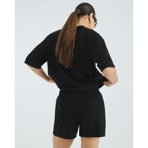 Black Premium High Waisted Shorts
