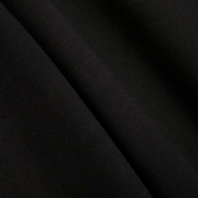 Black Premium High Waisted Wide Leg Joggers