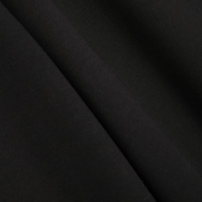 Black Premium High Waisted Wide Leg Joggers