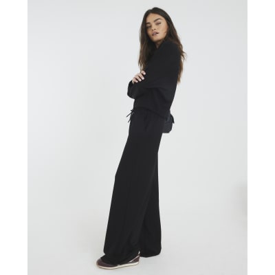 Black Premium Long Sleeve Batwing Sweatshirt