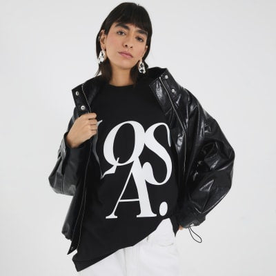 Black Premium Los A Gloss T-Shirt