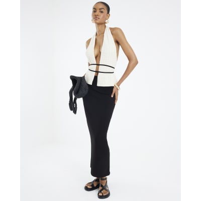 Black Premium Maxi Skirt