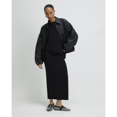 Black Premium Maxi Skirt