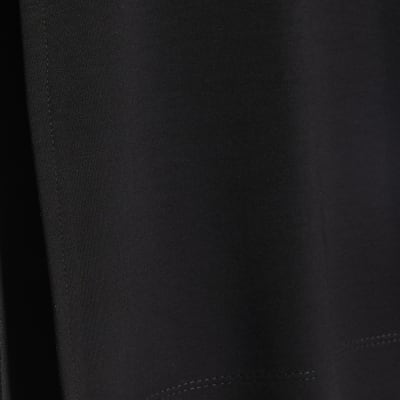 Black Premium Short Sleeve Oversized T-shirt