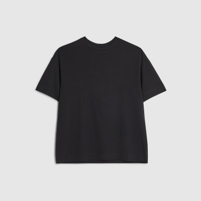 Black Premium Short Sleeve Oversized T-shirt