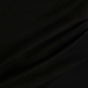 Black Premium Short Sleeve Ruched T-shirt