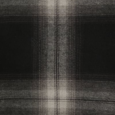 Black Regular Fit Check Shirt