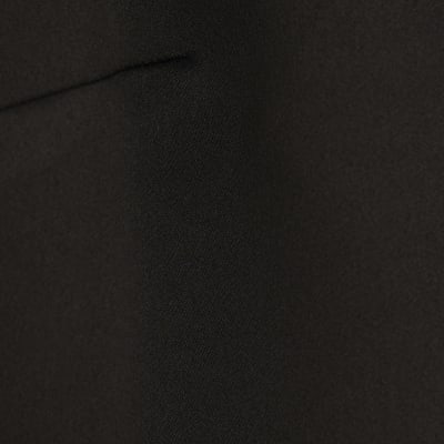 Black Relaxed V Neck Cami Top