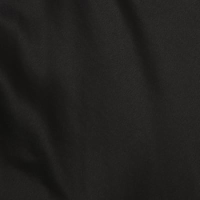 Black Satin Scallop Trim Cami Top