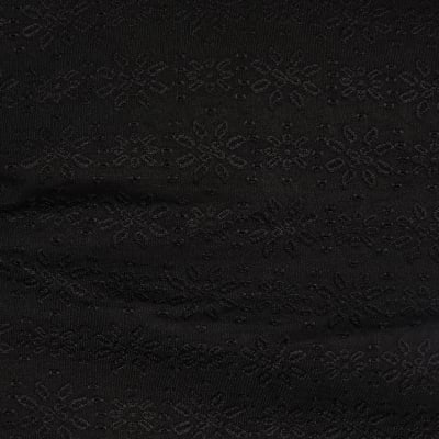 Black Shell Side Trim Swimsuit