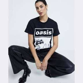 Black Short Sleeve Oasis T-shirt