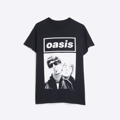 Black Short Sleeve Oasis T-shirt