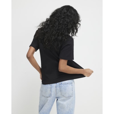 Black Short Sleeve Slim Fit T-shirt