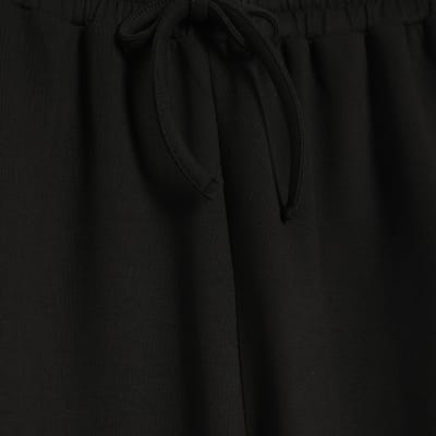Black Side Tape Joggers