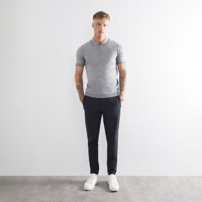Black Skinny Fit Trousers