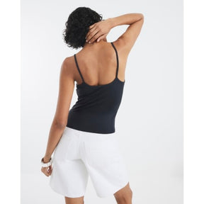 Black Sleeveless Cami Top