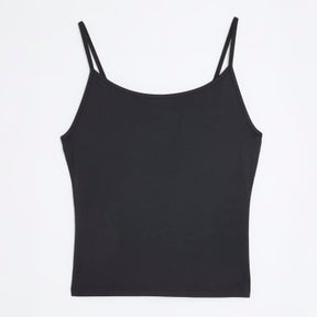 Black Sleeveless Cami Top