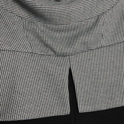 Black Sleeveless Cowl Neck Hybrid Jumpsuit