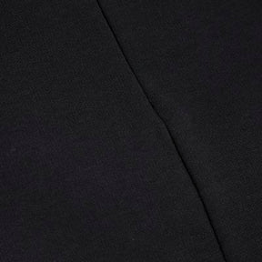 Black Sleeveless Zip Collar Mini Dress