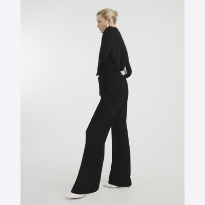 Black Tailored Joggers