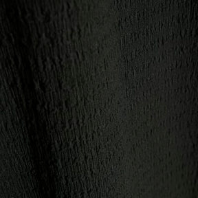 Black Textured Wide Leg Trousers