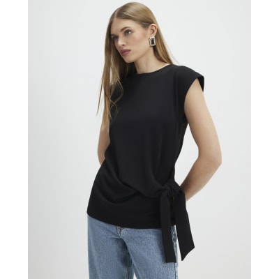 Black Tie Side Top