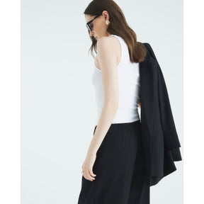 Black Wide Leg Trousers