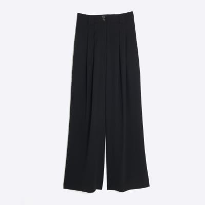 Black Wide Leg Trousers
