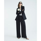 Black Wide Leg Trousers